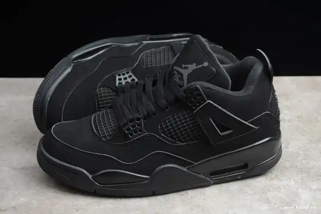 80% Off Sale Air 4 Cat CU1110-010 Black (2020) Jordan 0626